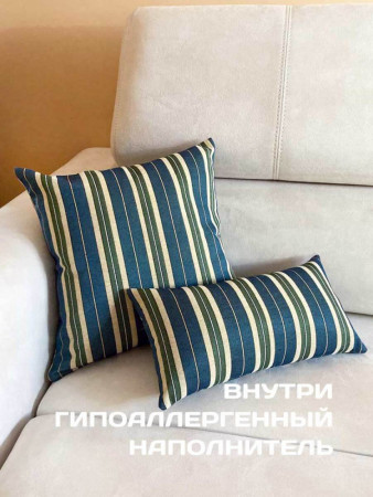 Декоративные подушки из гобелена Уильям Морской | АУРА студия мебели